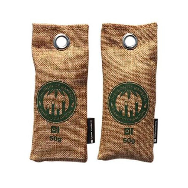 Sac purificateur d’air en Bambou 2x 50g beige