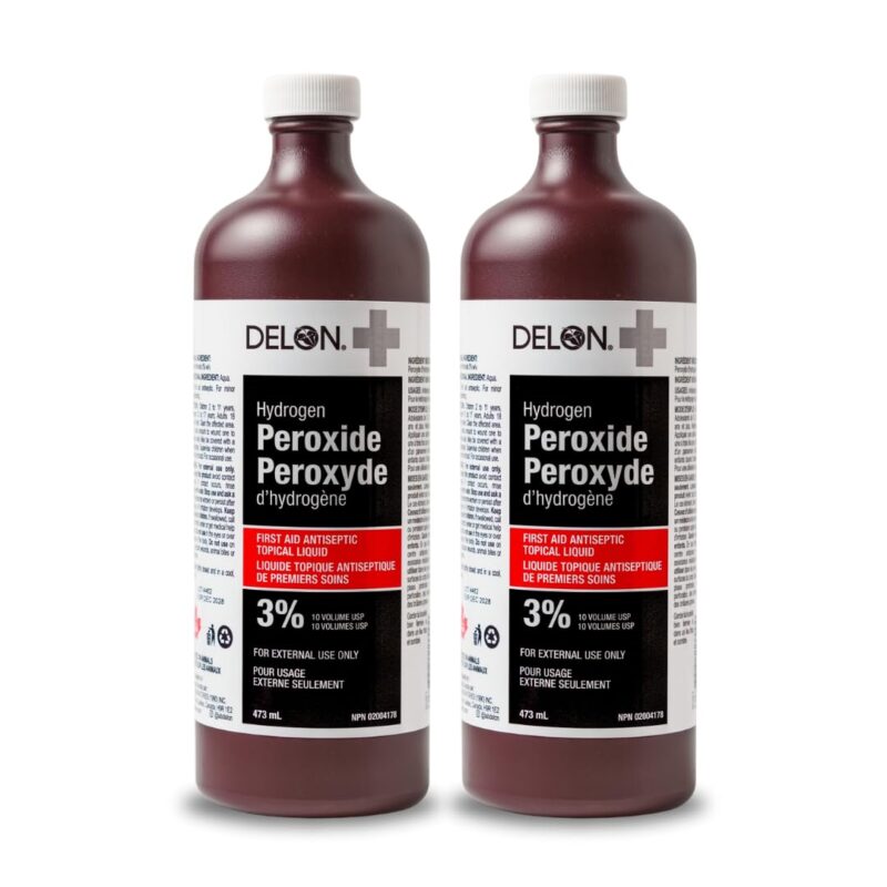 DELON PEROXYDE D’HYDROGÈNE 3% 100 ML 12/CS
