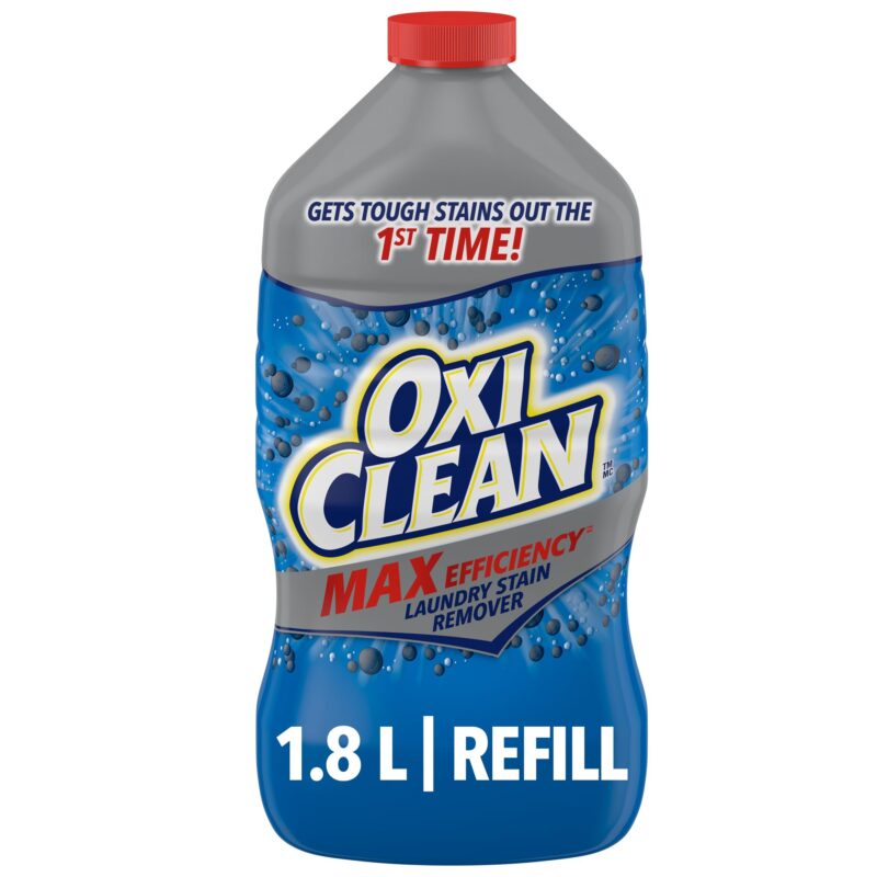 OXI CLEAN MAX EFFICIENCY WASHING REMOVER BOUTEILLE RECHARGE 1,8L 4 P/C