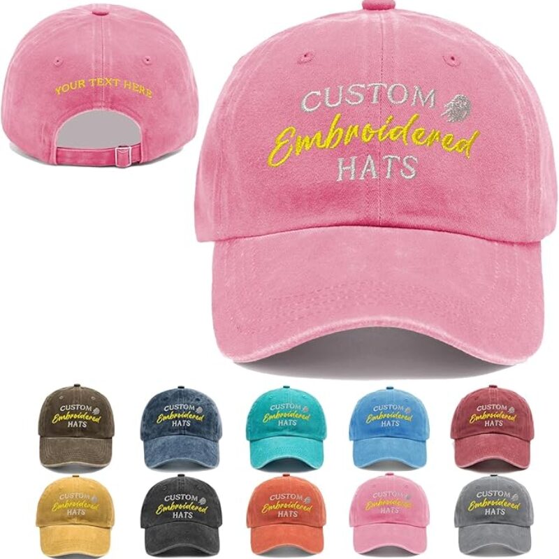 CASQUETTE DE BASEBALL BRODÉE POUR DAMES