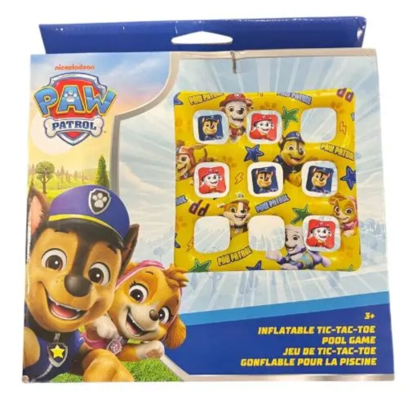 PAW PATROL INFLATABLE TIC TAC TOE 12P/C