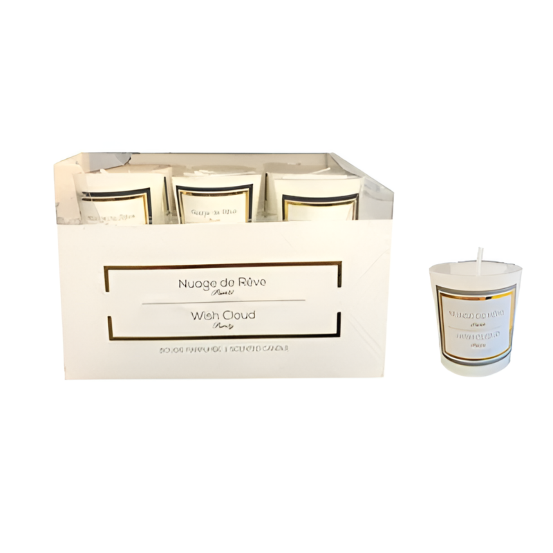 3 »X6 » CHANDELLE NUAGE DE RÉVE / CANDLE WISH CLOUD MIN6