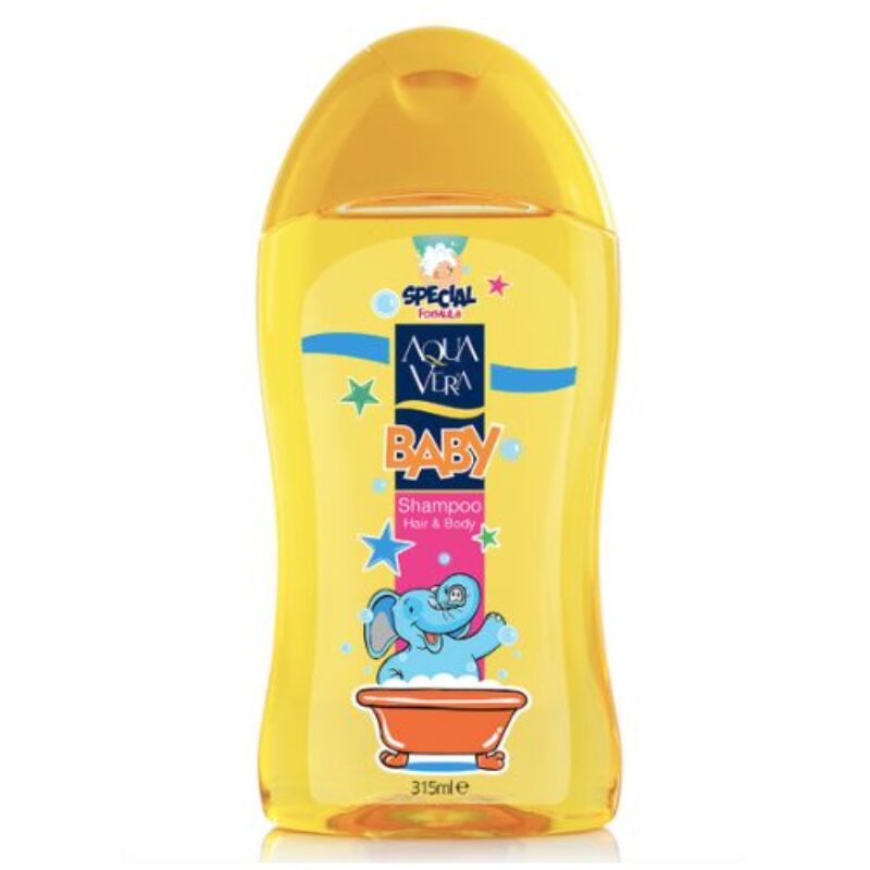 SHAMPOOING POUR BÉBÉ AQUAVERA 315 ML 12/C