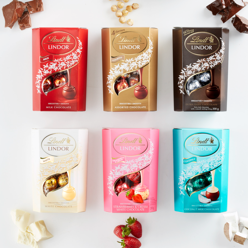 LINDT CHOCOLATE – LINDOR 88/TUB