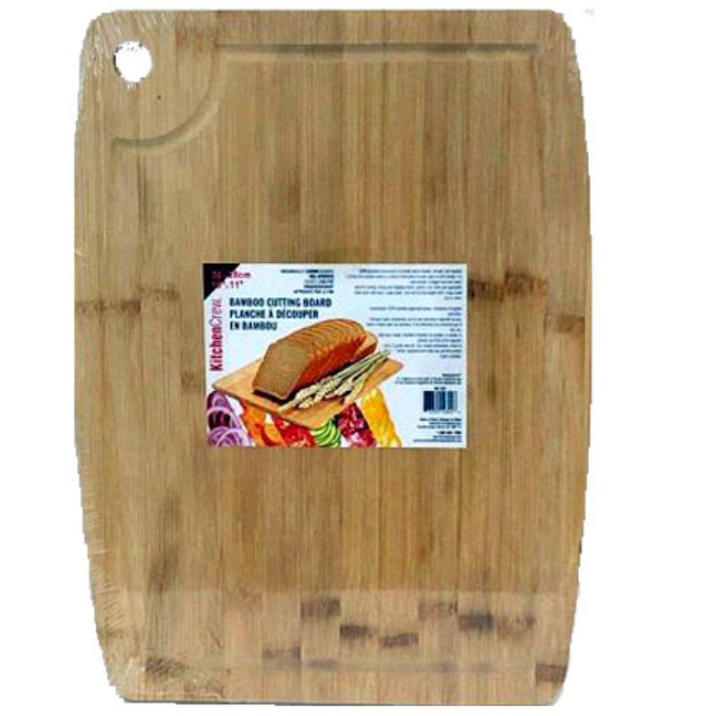 PLANCHE À DÉCOUPER EN BAMBOU POUR ÉQUIPE DE CUISINE 24PK