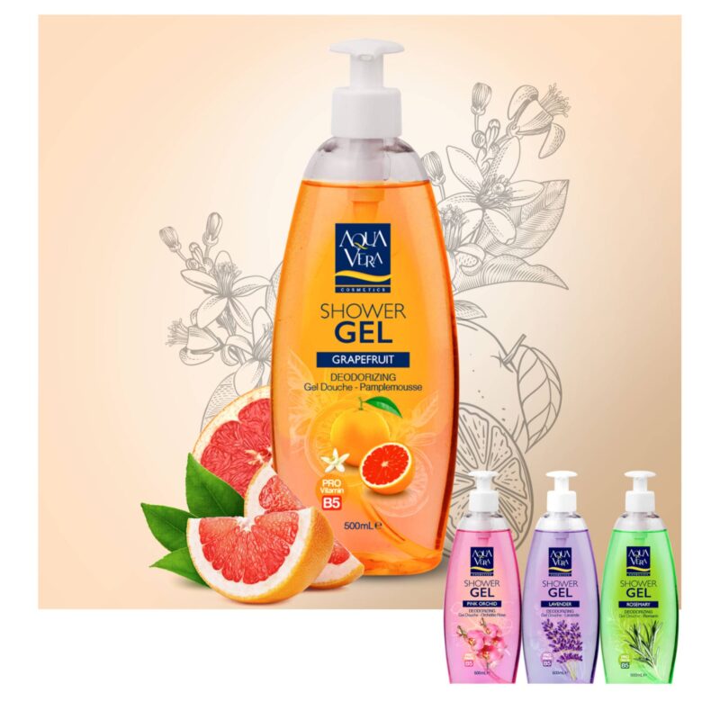 AQUA VERA – GEL DOUCHE 315ML 12/C