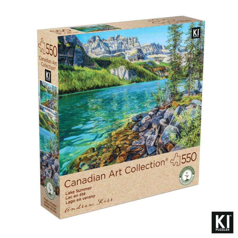 Casse-tête – Andrew Kiss – Lac en été, 550 mcx
