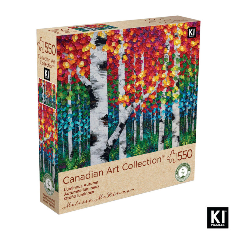 Casse-tête – Melissa McKinnon – Automne lumineux, 550 pc 6 PK