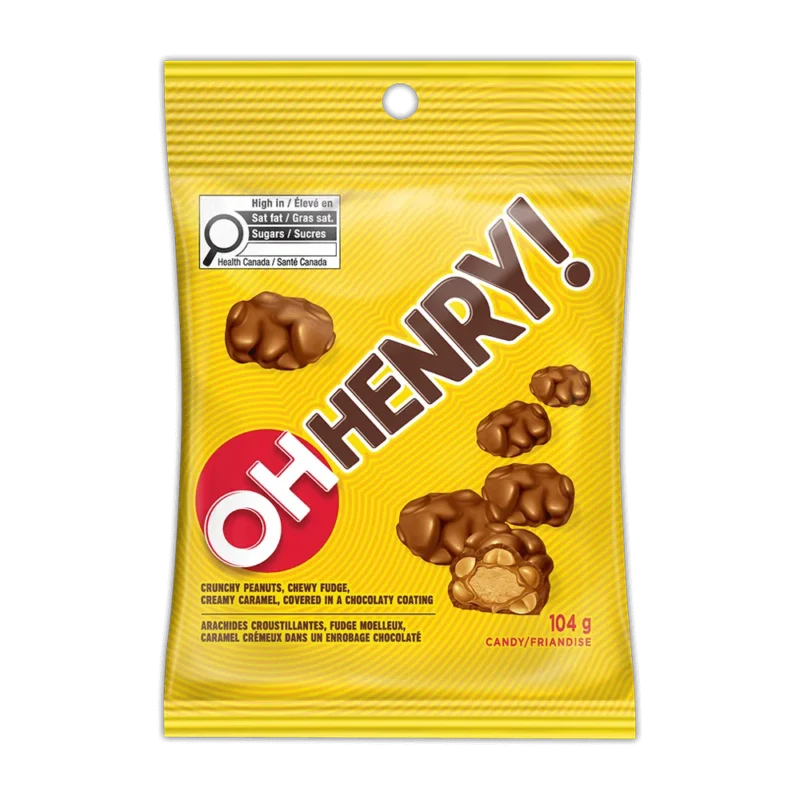 OH HENRY! PEG BAG 104G 36P/C
